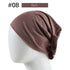 New Winter Autumn Soft Solid Color Inner Hijab  Cap Lightweight Muslim Turban Elegant Hijab Caps Hat Islam Under Scarf  Undercap Bonnet Color Soft Jersey Stretch Hijab's Tube Cap Hat Hijab Bonnet Muslim Women Scarf Turbans Head For Women