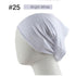 New Winter Autumn Soft Solid Color Inner Hijab  Cap Lightweight Muslim Turban Elegant Hijab Caps Hat Islam Under Scarf  Undercap Bonnet Color Soft Jersey Stretch Hijab's Tube Cap Hat Hijab Bonnet Muslim Women Scarf Turbans Head For Women