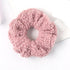 New Women Cute Teddy Velvet Scrunchies Elastic Hair Band Faux Fur Hair Rope Girl's Hair Tie Accessories Ponytail Holder Accessories for Women And Girls
