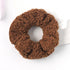 New Women Cute Teddy Velvet Scrunchies Elastic Hair Band Faux Fur Hair Rope Girl's Hair Tie Accessories Ponytail Holder Accessories for Women And Girls