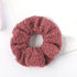 New Women Cute Teddy Velvet Scrunchies Elastic Hair Band Faux Fur Hair Rope Girl's Hair Tie Accessories Ponytail Holder Accessories for Women And Girls