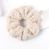 New Women Cute Teddy Velvet Scrunchies Elastic Hair Band Faux Fur Hair Rope Girl's Hair Tie Accessories Ponytail Holder Accessories for Women And Girls