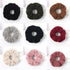 New Women Cute Teddy Velvet Scrunchies Elastic Hair Band Faux Fur Hair Rope Girl's Hair Tie Accessories Ponytail Holder Accessories for Women And Girls