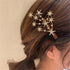 New Women Luxury Elegant Shining Full Stars Silver Gold Hair Clips Sweet Hair Ornament Headband Hairpin Fashion Hair Accessories For Women