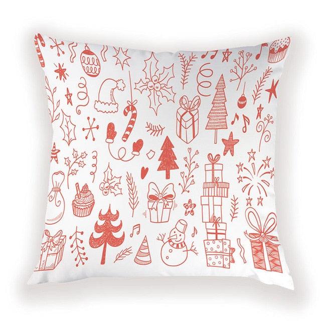 New Year Christmas Decorations Pillows Cover Christmas Décor for Home Christmas Tree Snowflake Snowman Reindeer Home Decor Throw Pillow Case Cushion Cover Santa Merry Christmas Gift Xmas 45x45cm - STEVVEX Decor - 54, American Luxury cushions, Animal Pillowcase, Animals Cushion Covers, christmas decor, Christmas Decoration Covers, Christmas Gifts, Cushion, Cushion Cover, Decorative Pillow Case, home decor, Home Design, Pillow, Pillow Case, Pillow covers, Santa Claus Cushion Covers - Stevvex.com