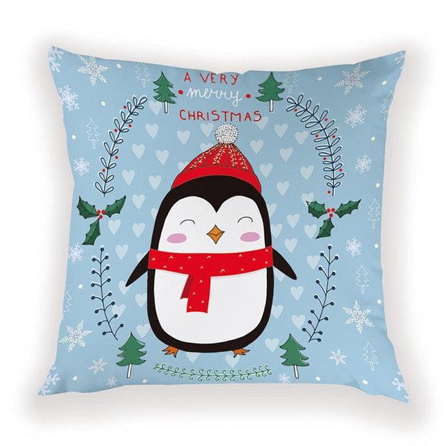 New Year Christmas Decorations Pillows Cover Christmas Décor for Home Christmas Tree Snowflake Snowman Reindeer Home Decor Throw Pillow Case Cushion Cover Santa Merry Christmas Gift Xmas 45x45cm - STEVVEX Decor - 54, American Luxury cushions, Animal Pillowcase, Animals Cushion Covers, christmas decor, Christmas Decoration Covers, Christmas Gifts, Cushion, Cushion Cover, Decorative Pillow Case, home decor, Home Design, Pillow, Pillow Case, Pillow covers, Santa Claus Cushion Covers - Stevvex.com