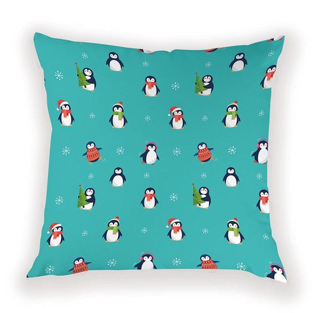 New Year Christmas Decorations Pillows Cover Christmas Décor for Home Christmas Tree Snowflake Snowman Reindeer Home Decor Throw Pillow Case Cushion Cover Santa Merry Christmas Gift Xmas 45x45cm - STEVVEX Decor - 54, American Luxury cushions, Animal Pillowcase, Animals Cushion Covers, christmas decor, Christmas Decoration Covers, Christmas Gifts, Cushion, Cushion Cover, Decorative Pillow Case, home decor, Home Design, Pillow, Pillow Case, Pillow covers, Santa Claus Cushion Covers - Stevvex.com