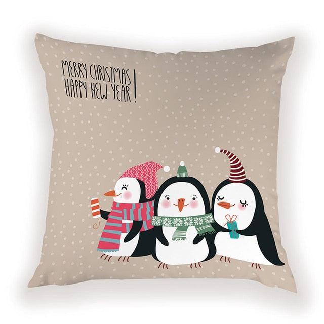 New Year Christmas Decorations Pillows Cover Christmas Décor for Home Christmas Tree Snowflake Snowman Reindeer Home Decor Throw Pillow Case Cushion Cover Santa Merry Christmas Gift Xmas 45x45cm - STEVVEX Decor - 54, American Luxury cushions, Animal Pillowcase, Animals Cushion Covers, christmas decor, Christmas Decoration Covers, Christmas Gifts, Cushion, Cushion Cover, Decorative Pillow Case, home decor, Home Design, Pillow, Pillow Case, Pillow covers, Santa Claus Cushion Covers - Stevvex.com