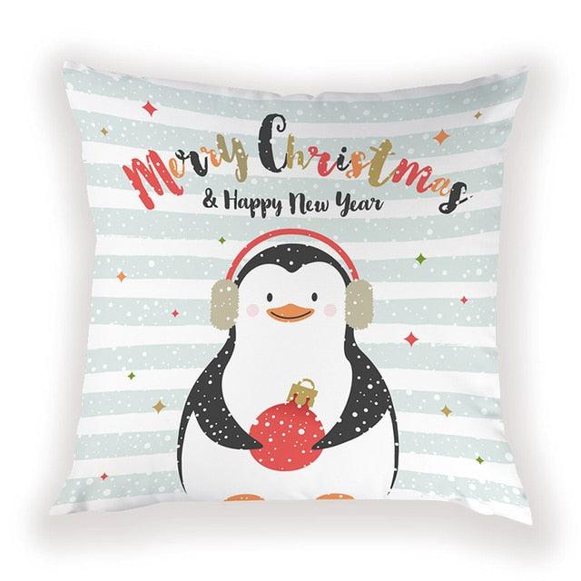 New Year Christmas Decorations Pillows Cover Christmas Décor for Home Christmas Tree Snowflake Snowman Reindeer Home Decor Throw Pillow Case Cushion Cover Santa Merry Christmas Gift Xmas 45x45cm - STEVVEX Decor - 54, American Luxury cushions, Animal Pillowcase, Animals Cushion Covers, christmas decor, Christmas Decoration Covers, Christmas Gifts, Cushion, Cushion Cover, Decorative Pillow Case, home decor, Home Design, Pillow, Pillow Case, Pillow covers, Santa Claus Cushion Covers - Stevvex.com
