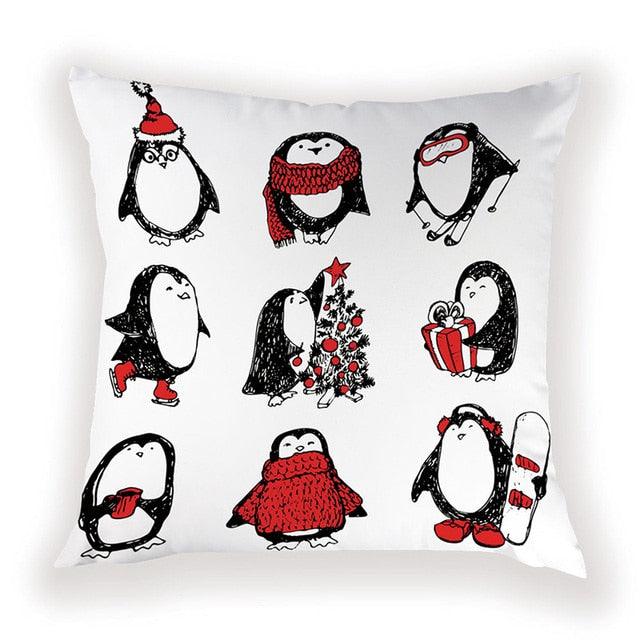 New Year Christmas Decorations Pillows Cover Christmas Décor for Home Christmas Tree Snowflake Snowman Reindeer Home Decor Throw Pillow Case Cushion Cover Santa Merry Christmas Gift Xmas 45x45cm - STEVVEX Decor - 54, American Luxury cushions, Animal Pillowcase, Animals Cushion Covers, christmas decor, Christmas Decoration Covers, Christmas Gifts, Cushion, Cushion Cover, Decorative Pillow Case, home decor, Home Design, Pillow, Pillow Case, Pillow covers, Santa Claus Cushion Covers - Stevvex.com
