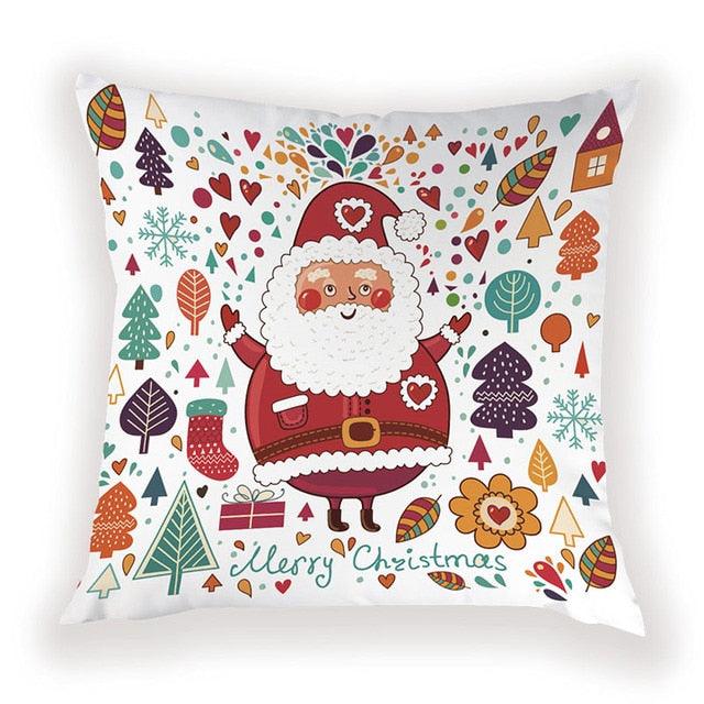New Year Christmas Decorations Pillows Cover Christmas Décor for Home Christmas Tree Snowflake Snowman Reindeer Home Decor Throw Pillow Case Cushion Cover Santa Merry Christmas Gift Xmas 45x45cm - STEVVEX Decor - 54, American Luxury cushions, Animal Pillowcase, Animals Cushion Covers, christmas decor, Christmas Decoration Covers, Christmas Gifts, Cushion, Cushion Cover, Decorative Pillow Case, home decor, Home Design, Pillow, Pillow Case, Pillow covers, Santa Claus Cushion Covers - Stevvex.com