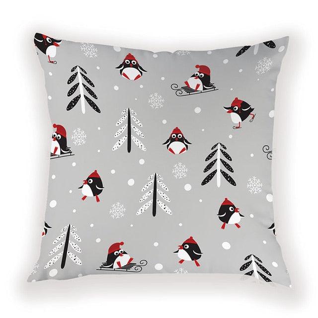 New Year Christmas Decorations Pillows Cover Christmas Décor for Home Christmas Tree Snowflake Snowman Reindeer Home Decor Throw Pillow Case Cushion Cover Santa Merry Christmas Gift Xmas 45x45cm - STEVVEX Decor - 54, American Luxury cushions, Animal Pillowcase, Animals Cushion Covers, christmas decor, Christmas Decoration Covers, Christmas Gifts, Cushion, Cushion Cover, Decorative Pillow Case, home decor, Home Design, Pillow, Pillow Case, Pillow covers, Santa Claus Cushion Covers - Stevvex.com