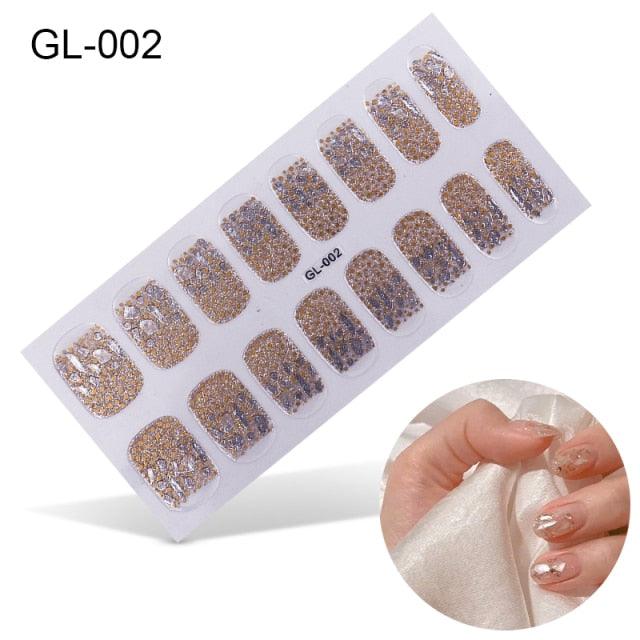 New Year Nail Art Decoration Sticker Manicure French Shiny Sequins Nail Polish Strips Wraps Accessories Manicure Nail Art Stickers French Tip Guides Stickers French Nail Stickers Form Fringe Guides for Decoration Stencil Tools - ALLURELATION - 554, Art Sticker, Decoration Sticker, DIY Decoration, DIY Manicure, French Nail, French Nail Stickers, Manicure, Nail Art, Nail Art Decoration, Nail Polish Strips, Nail Stickers, non-toxic, Stencil Tools, Strips Wraps, toenails - Stevvex.com