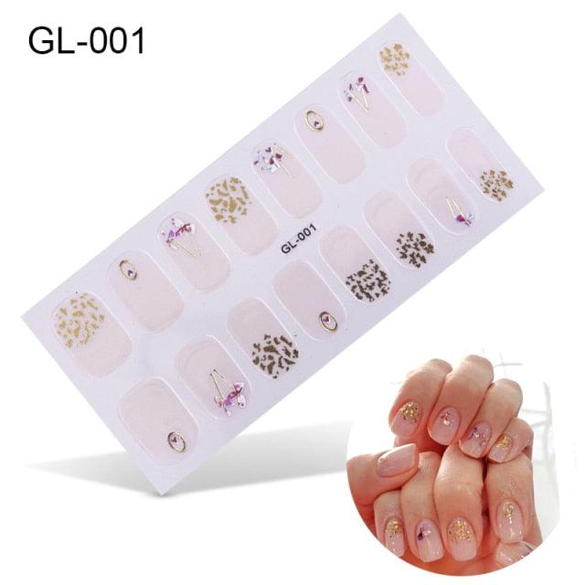 New Year Nail Art Decoration Sticker Manicure French Shiny Sequins Nail Polish Strips Wraps Accessories Manicure Nail Art Stickers French Tip Guides Stickers French Nail Stickers Form Fringe Guides for Decoration Stencil Tools - ALLURELATION - 554, Art Sticker, Decoration Sticker, DIY Decoration, DIY Manicure, French Nail, French Nail Stickers, Manicure, Nail Art, Nail Art Decoration, Nail Polish Strips, Nail Stickers, non-toxic, Stencil Tools, Strips Wraps, toenails - Stevvex.com