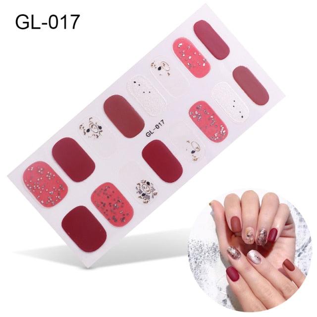 New Year Nail Art Decoration Sticker Manicure French Shiny Sequins Nail Polish Strips Wraps Accessories Manicure Nail Art Stickers French Tip Guides Stickers French Nail Stickers Form Fringe Guides for Decoration Stencil Tools - ALLURELATION - 554, Art Sticker, Decoration Sticker, DIY Decoration, DIY Manicure, French Nail, French Nail Stickers, Manicure, Nail Art, Nail Art Decoration, Nail Polish Strips, Nail Stickers, non-toxic, Stencil Tools, Strips Wraps, toenails - Stevvex.com
