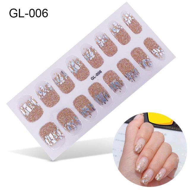 New Year Nail Art Decoration Sticker Manicure French Shiny Sequins Nail Polish Strips Wraps Accessories Manicure Nail Art Stickers French Tip Guides Stickers French Nail Stickers Form Fringe Guides for Decoration Stencil Tools - ALLURELATION - 554, Art Sticker, Decoration Sticker, DIY Decoration, DIY Manicure, French Nail, French Nail Stickers, Manicure, Nail Art, Nail Art Decoration, Nail Polish Strips, Nail Stickers, non-toxic, Stencil Tools, Strips Wraps, toenails - Stevvex.com