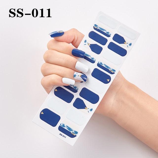 New Year Nail Art Decoration Sticker Manicure French Shiny Sequins Nail Polish Strips Wraps Accessories Manicure Nail Art Stickers French Tip Guides Stickers French Nail Stickers Form Fringe Guides for Decoration Stencil Tools - ALLURELATION - 554, Art Sticker, Decoration Sticker, DIY Decoration, DIY Manicure, French Nail, French Nail Stickers, Manicure, Nail Art, Nail Art Decoration, Nail Polish Strips, Nail Stickers, non-toxic, Stencil Tools, Strips Wraps, toenails - Stevvex.com