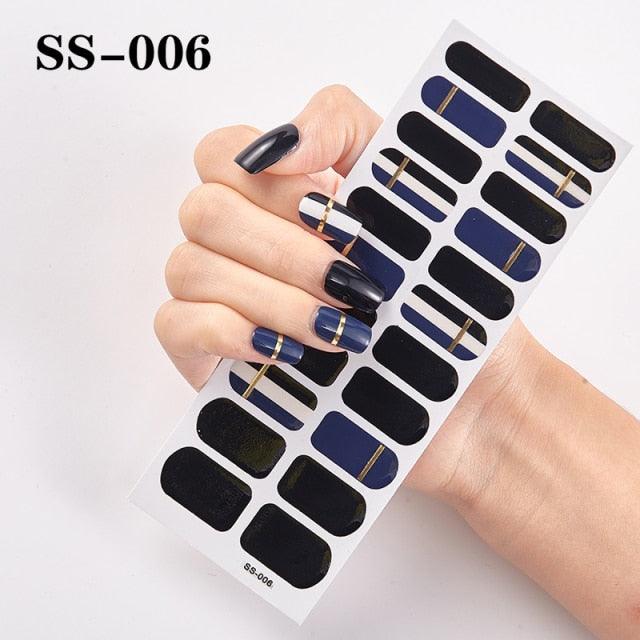 New Year Nail Art Decoration Sticker Manicure French Shiny Sequins Nail Polish Strips Wraps Accessories Manicure Nail Art Stickers French Tip Guides Stickers French Nail Stickers Form Fringe Guides for Decoration Stencil Tools - ALLURELATION - 554, Art Sticker, Decoration Sticker, DIY Decoration, DIY Manicure, French Nail, French Nail Stickers, Manicure, Nail Art, Nail Art Decoration, Nail Polish Strips, Nail Stickers, non-toxic, Stencil Tools, Strips Wraps, toenails - Stevvex.com
