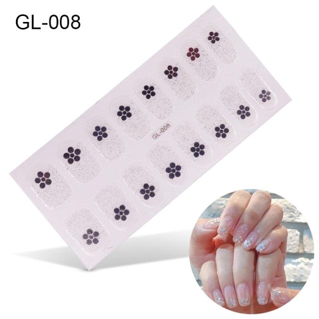 New Year Nail Art Decoration Sticker Manicure French Shiny Sequins Nail Polish Strips Wraps Accessories Manicure Nail Art Stickers French Tip Guides Stickers French Nail Stickers Form Fringe Guides for Decoration Stencil Tools - ALLURELATION - 554, Art Sticker, Decoration Sticker, DIY Decoration, DIY Manicure, French Nail, French Nail Stickers, Manicure, Nail Art, Nail Art Decoration, Nail Polish Strips, Nail Stickers, non-toxic, Stencil Tools, Strips Wraps, toenails - Stevvex.com