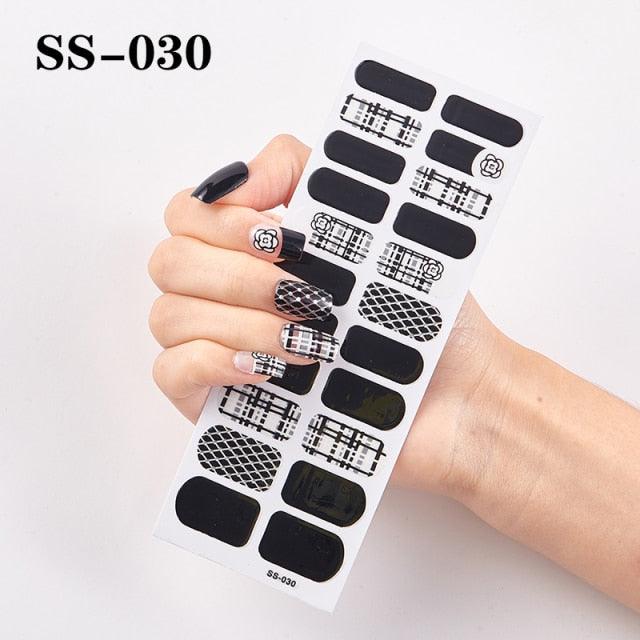 New Year Nail Art Decoration Sticker Manicure French Shiny Sequins Nail Polish Strips Wraps Accessories Manicure Nail Art Stickers French Tip Guides Stickers French Nail Stickers Form Fringe Guides for Decoration Stencil Tools - ALLURELATION - 554, Art Sticker, Decoration Sticker, DIY Decoration, DIY Manicure, French Nail, French Nail Stickers, Manicure, Nail Art, Nail Art Decoration, Nail Polish Strips, Nail Stickers, non-toxic, Stencil Tools, Strips Wraps, toenails - Stevvex.com