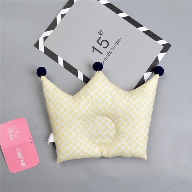 Newborn Baby Shaping Pillow Cute Crown Shape Backrest Cushion Anti-head Correction Bed Neck Support Pillows Baby Pillow Baby Bedding Air Mesh Organic Cotton Soft Baby Pillow Newborn Anti Flat Head Syndrome for Crib Cot Baby Pillow - ALLURELATION - 552, Baby Cotton U-shaped Pillow, Baby Highchair Stroller, Baby Nursing Cushion, Baby Pillow, Baby Pillow Car, Baby Pillow Car Belt, Baby Pillow Car Safety Belt, Baby Pillow Safety Belt, Back Cushion, Back Lumbar Support - Stevvex.com