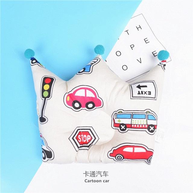 Newborn Baby Shaping Pillow Cute Crown Shape Backrest Cushion Anti-head Correction Bed Neck Support Pillows Baby Pillow Baby Bedding Air Mesh Organic Cotton Soft Baby Pillow Newborn Anti Flat Head Syndrome for Crib Cot Baby Pillow - ALLURELATION - 552, Baby Cotton U-shaped Pillow, Baby Highchair Stroller, Baby Nursing Cushion, Baby Pillow, Baby Pillow Car, Baby Pillow Car Belt, Baby Pillow Car Safety Belt, Baby Pillow Safety Belt, Back Cushion, Back Lumbar Support - Stevvex.com