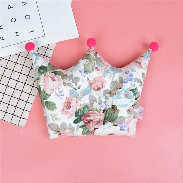 Newborn Baby Shaping Pillow Cute Crown Shape Backrest Cushion Anti-head Correction Bed Neck Support Pillows Baby Pillow Baby Bedding Air Mesh Organic Cotton Soft Baby Pillow Newborn Anti Flat Head Syndrome for Crib Cot Baby Pillow - ALLURELATION - 552, Baby Cotton U-shaped Pillow, Baby Highchair Stroller, Baby Nursing Cushion, Baby Pillow, Baby Pillow Car, Baby Pillow Car Belt, Baby Pillow Car Safety Belt, Baby Pillow Safety Belt, Back Cushion, Back Lumbar Support - Stevvex.com