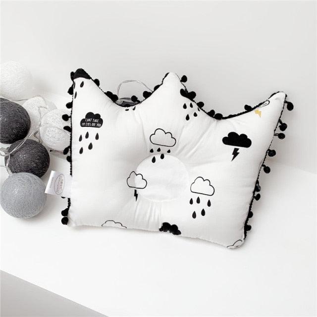 Newborn Baby Shaping Pillow Cute Crown Shape Backrest Cushion Anti-head Correction Bed Neck Support Pillows Baby Pillow Baby Bedding Air Mesh Organic Cotton Soft Baby Pillow Newborn Anti Flat Head Syndrome for Crib Cot Baby Pillow - ALLURELATION - 552, Baby Cotton U-shaped Pillow, Baby Highchair Stroller, Baby Nursing Cushion, Baby Pillow, Baby Pillow Car, Baby Pillow Car Belt, Baby Pillow Car Safety Belt, Baby Pillow Safety Belt, Back Cushion, Back Lumbar Support - Stevvex.com