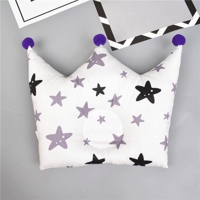 Newborn Baby Shaping Pillow Cute Crown Shape Backrest Cushion Anti-head Correction Bed Neck Support Pillows Baby Pillow Baby Bedding Air Mesh Organic Cotton Soft Baby Pillow Newborn Anti Flat Head Syndrome for Crib Cot Baby Pillow - ALLURELATION - 552, Baby Cotton U-shaped Pillow, Baby Highchair Stroller, Baby Nursing Cushion, Baby Pillow, Baby Pillow Car, Baby Pillow Car Belt, Baby Pillow Car Safety Belt, Baby Pillow Safety Belt, Back Cushion, Back Lumbar Support - Stevvex.com