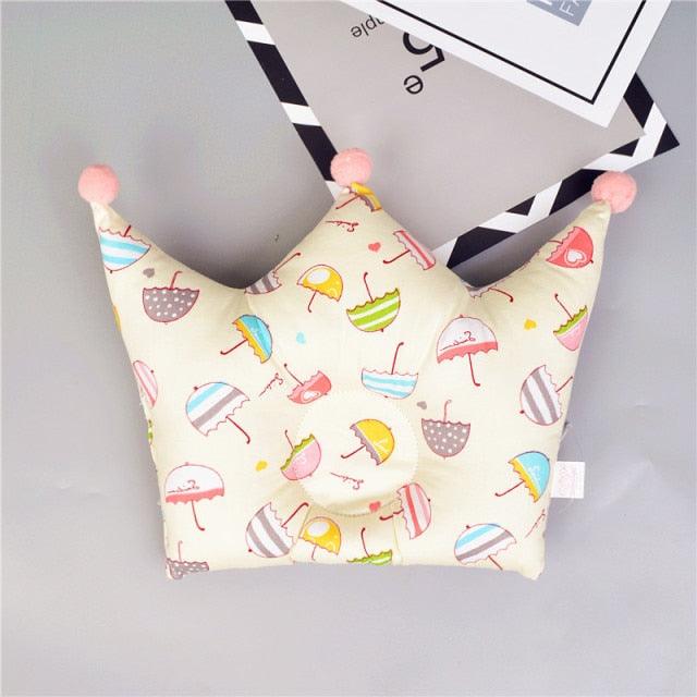 Newborn Baby Shaping Pillow Cute Crown Shape Backrest Cushion Anti-head Correction Bed Neck Support Pillows Baby Pillow Baby Bedding Air Mesh Organic Cotton Soft Baby Pillow Newborn Anti Flat Head Syndrome for Crib Cot Baby Pillow - ALLURELATION - 552, Baby Cotton U-shaped Pillow, Baby Highchair Stroller, Baby Nursing Cushion, Baby Pillow, Baby Pillow Car, Baby Pillow Car Belt, Baby Pillow Car Safety Belt, Baby Pillow Safety Belt, Back Cushion, Back Lumbar Support - Stevvex.com