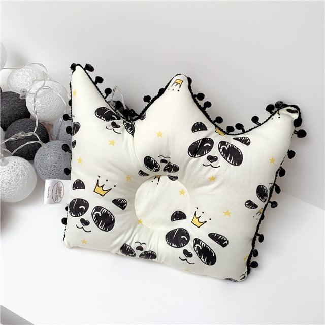 Newborn Baby Shaping Pillow Cute Crown Shape Backrest Cushion Anti-head Correction Bed Neck Support Pillows Baby Pillow Baby Bedding Air Mesh Organic Cotton Soft Baby Pillow Newborn Anti Flat Head Syndrome for Crib Cot Baby Pillow - ALLURELATION - 552, Baby Cotton U-shaped Pillow, Baby Highchair Stroller, Baby Nursing Cushion, Baby Pillow, Baby Pillow Car, Baby Pillow Car Belt, Baby Pillow Car Safety Belt, Baby Pillow Safety Belt, Back Cushion, Back Lumbar Support - Stevvex.com