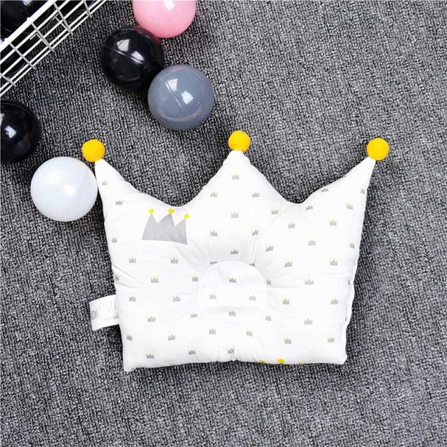 Newborn Baby Shaping Pillow Cute Crown Shape Backrest Cushion Anti-head Correction Bed Neck Support Pillows Baby Pillow Baby Bedding Air Mesh Organic Cotton Soft Baby Pillow Newborn Anti Flat Head Syndrome for Crib Cot Baby Pillow - ALLURELATION - 552, Baby Cotton U-shaped Pillow, Baby Highchair Stroller, Baby Nursing Cushion, Baby Pillow, Baby Pillow Car, Baby Pillow Car Belt, Baby Pillow Car Safety Belt, Baby Pillow Safety Belt, Back Cushion, Back Lumbar Support - Stevvex.com