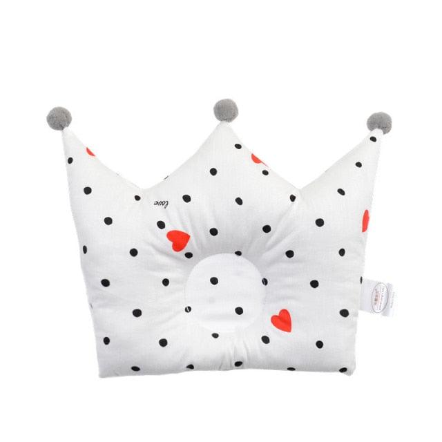 Newborn Baby Shaping Pillow Cute Crown Shape Backrest Cushion Anti-head Correction Bed Neck Support Pillows Baby Pillow Baby Bedding Air Mesh Organic Cotton Soft Baby Pillow Newborn Anti Flat Head Syndrome for Crib Cot Baby Pillow - ALLURELATION - 552, Baby Cotton U-shaped Pillow, Baby Highchair Stroller, Baby Nursing Cushion, Baby Pillow, Baby Pillow Car, Baby Pillow Car Belt, Baby Pillow Car Safety Belt, Baby Pillow Safety Belt, Back Cushion, Back Lumbar Support - Stevvex.com