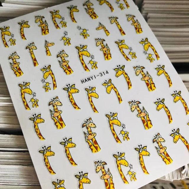 Newest Cats 3D Nail Art Sticker Decal Template Nail Tool Decorations Cute Nail Stickers for Kids and Little Girls Sheets Self Adhesive Nail Art Stickers 3D Animal Nail Decals Nail Art Decoration Set Including Cat Dog Strawberry Bear Chick Bunny Pat - ALLURELATION - 3D Nail, 3D Nail Art, 554, Animal Nail, Art Decoration, Decal, DIY Nail Art, manicure, Nail Art, Nail Stickers, Self Adhesive Nail, self-adhesive, sticker edge, Template Nail, top coat - Stevvex.com