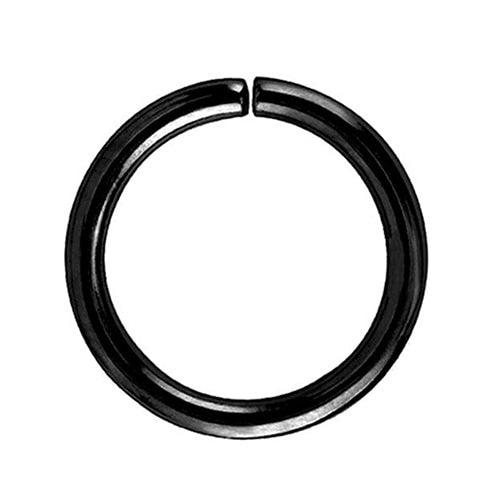 Nose Ring Clips Septum Ring Hoop Cartilage Tragus Helix Small Piercing Nose Rings Hoop Cartilage Earring Helix Tragus Conch Rook Snug Helix Tragus Ear Piercing Jewelry Stainless-Steel Piercing Cartilage Rook Earrings For Women Body Jewelry Accessories