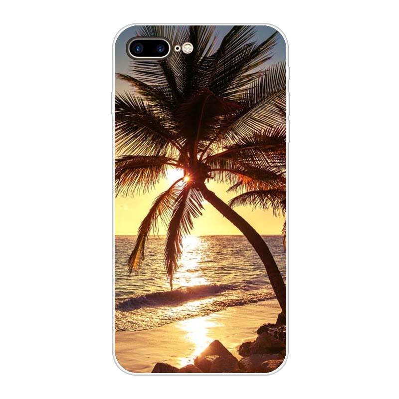 Painted Flowers Designed for Women Men Gel Rubber Full Body Protection Shockproof Drop Protection Cover For iPhone 5S 5 S SE Case Cover iPhone 6 6S 7 8 Plus X XS Cute Minnie Silicone Phone Cover Case For iphone 7