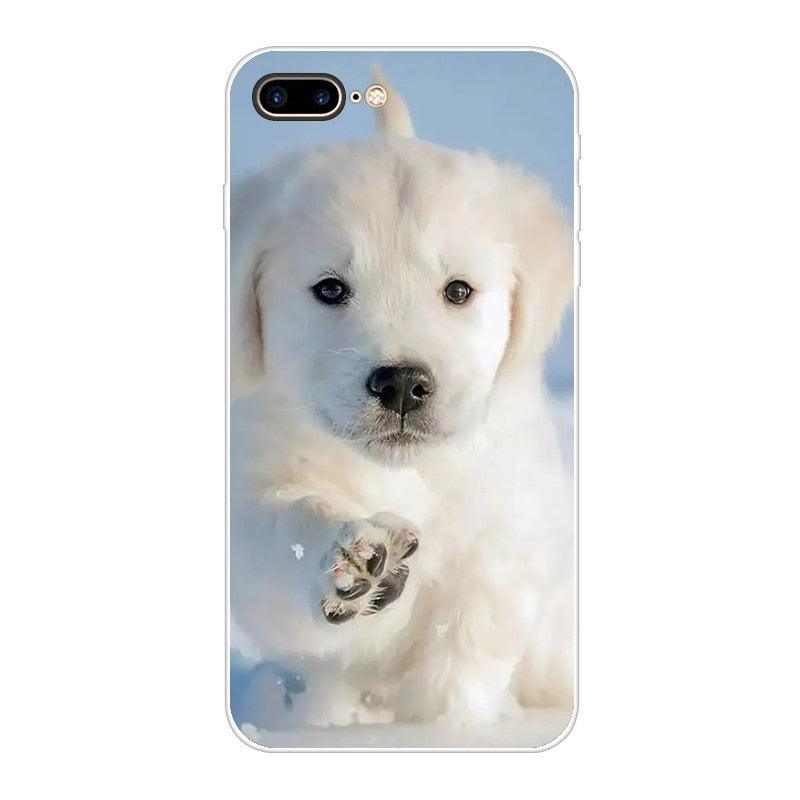 Painted Flowers Designed for Women Men Gel Rubber Full Body Protection Shockproof Drop Protection Cover For iPhone 5S 5 S SE Case Cover iPhone 6 6S 7 8 Plus X XS Cute Minnie Silicone Phone Cover Case For iphone 7