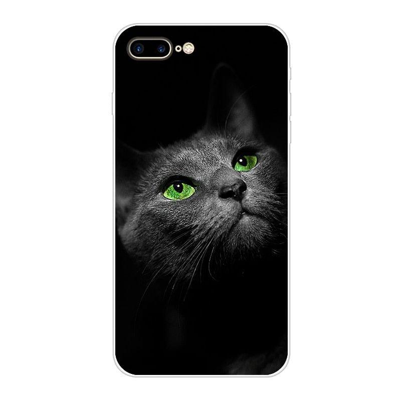 Painted Flowers Designed for Women Men Gel Rubber Full Body Protection Shockproof Drop Protection Cover For iPhone 5S 5 S SE Case Cover iPhone 6 6S 7 8 Plus X XS Cute Minnie Silicone Phone Cover Case For iphone 7