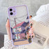 Painted House Scenery Phone Case For iPhone 6s 7 8 Plus SE 12 11 13 Pro Max X XR XS Max Matte Cover Transparent Anti-Bump Design Phone Case