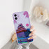 Painted House Scenery Phone Case For iPhone 6s 7 8 Plus SE 12 11 13 Pro Max X XR XS Max Matte Cover Transparent Anti-Bump Design Phone Case