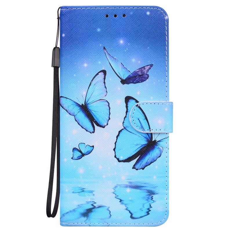 Painted Wallet Card Leather Flip Cover for Xiaomi Redmi10C 10 C 10A Phone Case Cute Colorful Painted Premium PU Leather Flip Cover with Card Holder Phone Case for Xiaomi