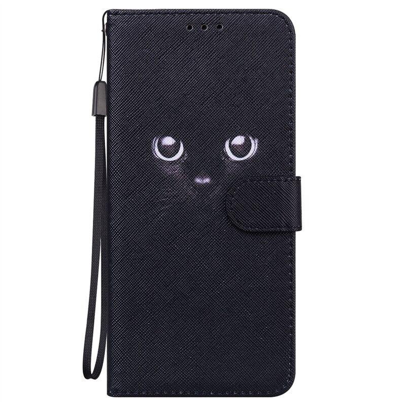 Painted Wallet Card Leather Flip Cover for Xiaomi Redmi10C 10 C 10A Phone Case Cute Colorful Painted Premium PU Leather Flip Cover with Card Holder Phone Case for Xiaomi