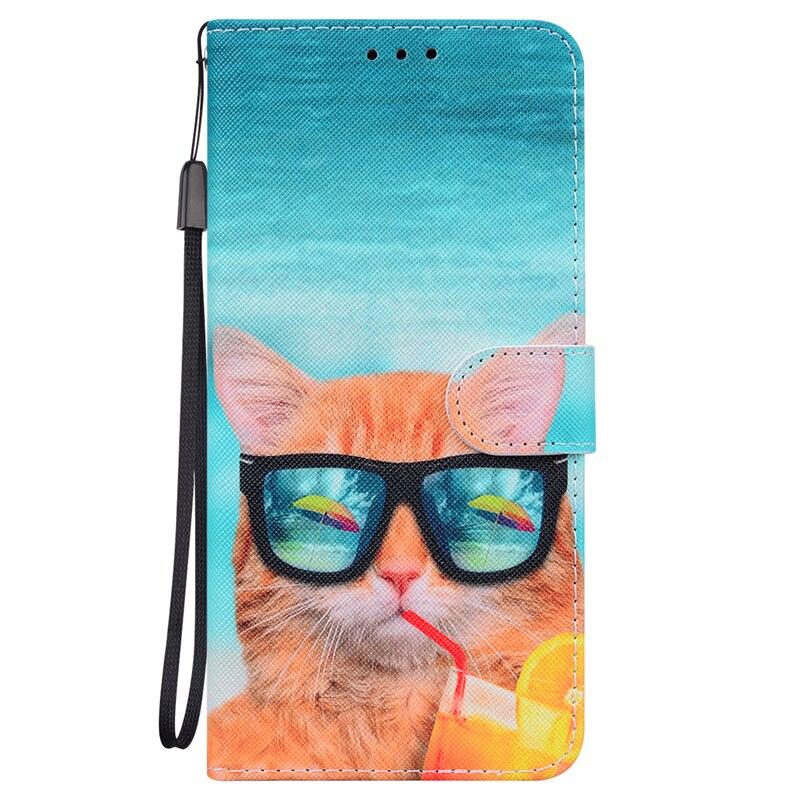 Painted Wallet Card Leather Flip Cover for Xiaomi Redmi10C 10 C 10A Phone Case Cute Colorful Painted Premium PU Leather Flip Cover with Card Holder Phone Case for Xiaomi