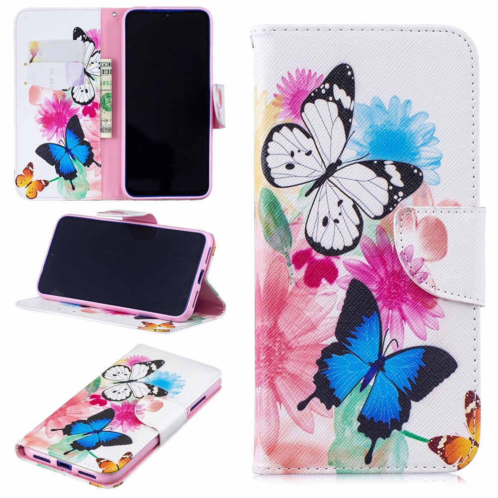 Pattern Leather Flip Phone Case with Magnetic Buckle Wallet Phone Cover Leather Case For Xiaomi Redmi 10C 9A 9C 9T Note 11 11S 10 10S 8 7 9S 9 Pro Max Plus 8T Flip Back Cover Wallet Phone Case
