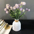 Plastic Vases Anti-ceramic Unbreakable Basket Imitation Rattan Flower Vase For Home Décor Desktop Decoration Living Room Office or Bookshelf