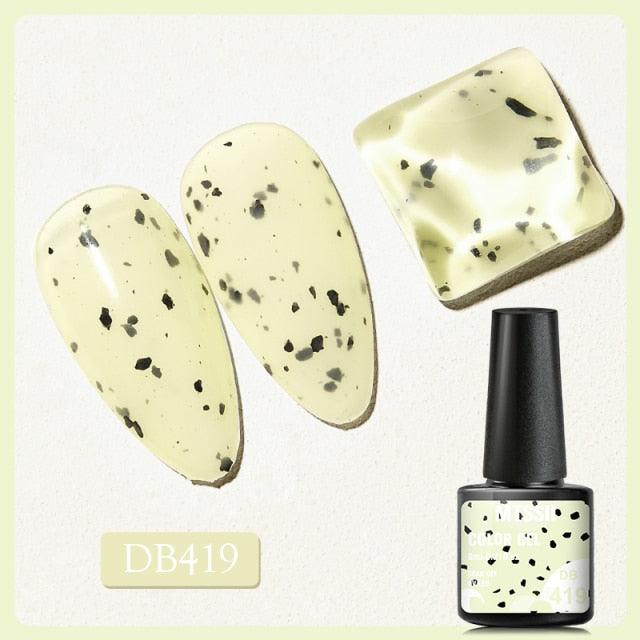 TREND Popular Luxury Interesting Nail Gel Nail Polish Permanent Jelly Eggshell Gel Polish Luxury Eggshell Design For Womens and Girls