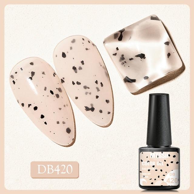 TREND Popular Luxury Interesting Nail Gel Nail Polish Permanent Jelly Eggshell Gel Polish Luxury Eggshell Design For Womens and Girls