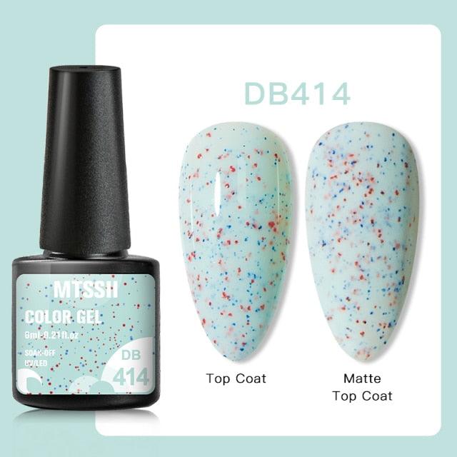 TREND Popular Luxury Interesting Nail Gel Nail Polish Permanent Jelly Eggshell Gel Polish Luxury Eggshell Design For Womens and Girls