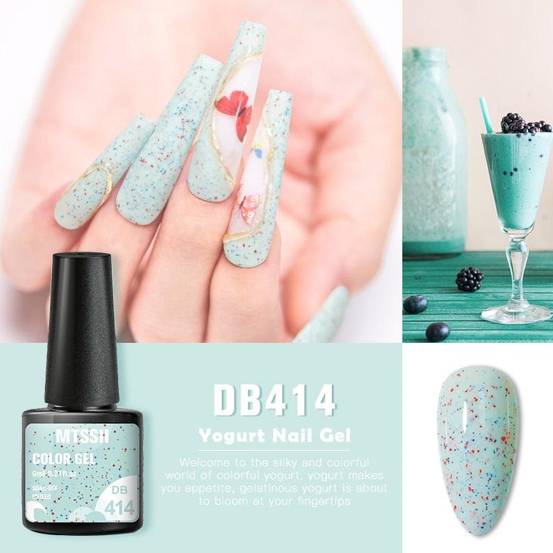 TREND Popular Luxury Interesting Nail Gel Nail Polish Permanent Jelly Eggshell Gel Polish Luxury Eggshell Design For Womens and Girls