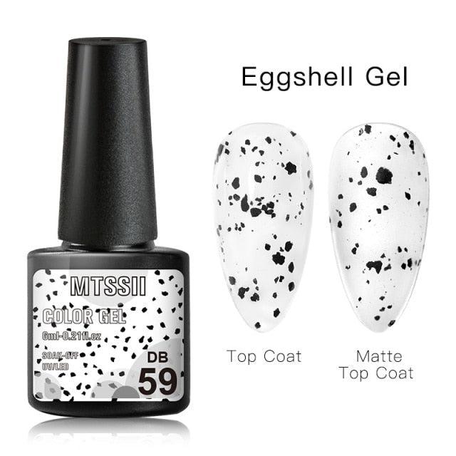 TREND Popular Luxury Interesting Nail Gel Nail Polish Permanent Jelly Eggshell Gel Polish Luxury Eggshell Design For Womens and Girls